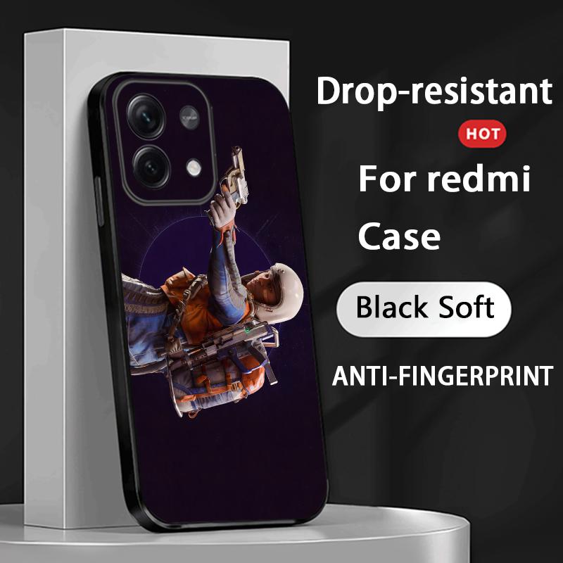 

GAME ARC Raiders Phone Case For Redmi Note 14 13 12 11 Pro Plus S 5G 14C A3 Soft Black Phone Cover Redmi Note 12S