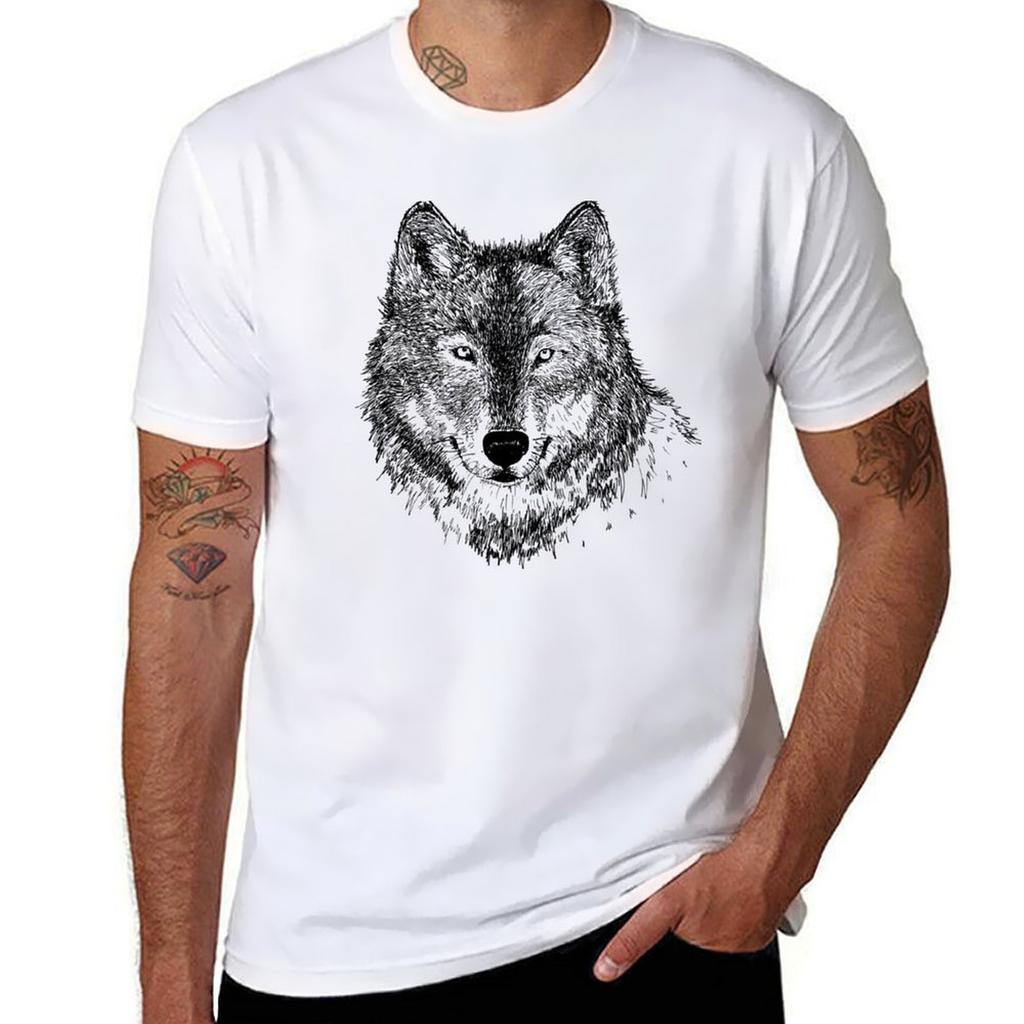 Wolf TShirt Casual Everyday Wear TShirt