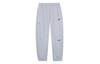 Sports Fashion Collection Solid Color Elastic Waistband Fleece Lined Thermal Knitted Sweatpants Men's AKLSE81-6