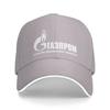 Casual GAZPROM Hats Hip Hop Hat Cotton Baseball Cap Custom Adjustable Trucker Hat for Unisex  WoUnisex