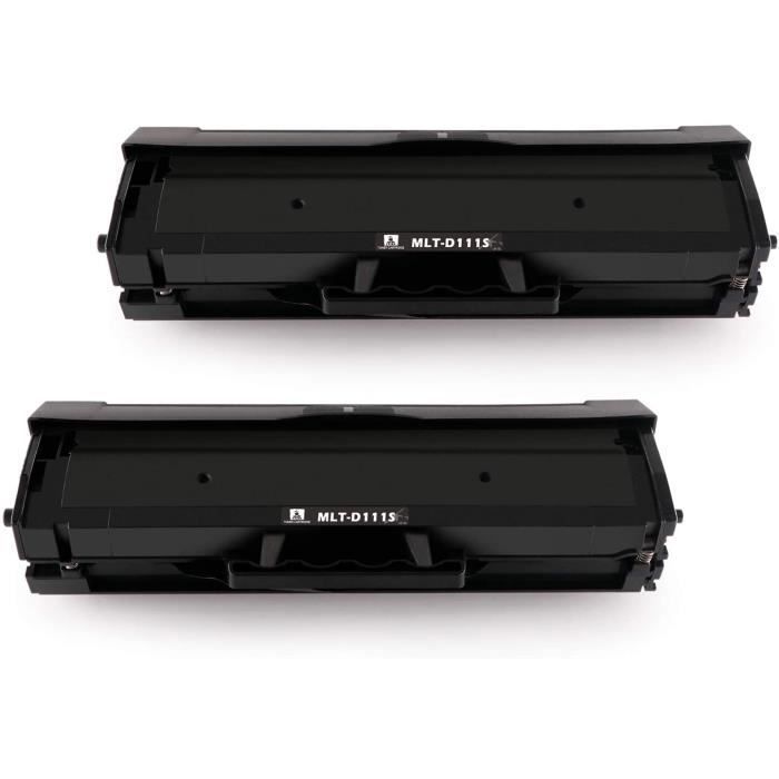 Toner - Samsung - MLT-D111S MLT-D111L - Pack de 2 - Compatible - 1000 Pages