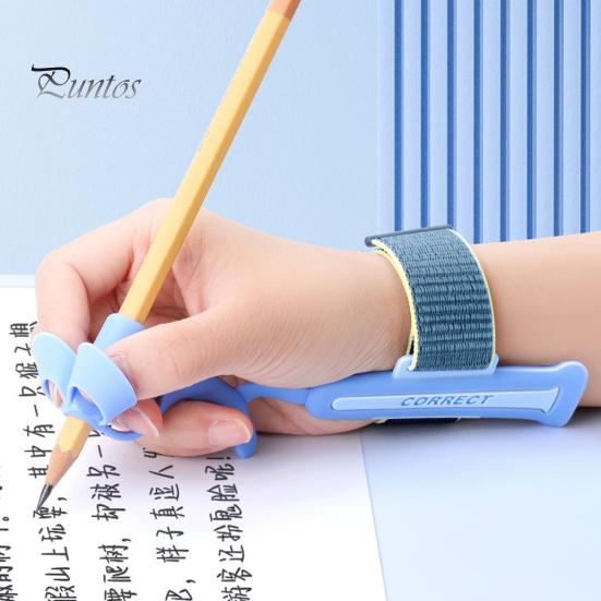 Suport pentru creion Lungime reglabilă Moale Confortabil Design ergonomic Copil mic Instrument de ajutor pentru scris Suport stilou