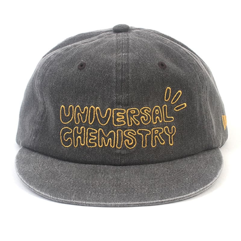 

Universal chemistry Kitch Pigment Washing Gray Strapback Cap FREE