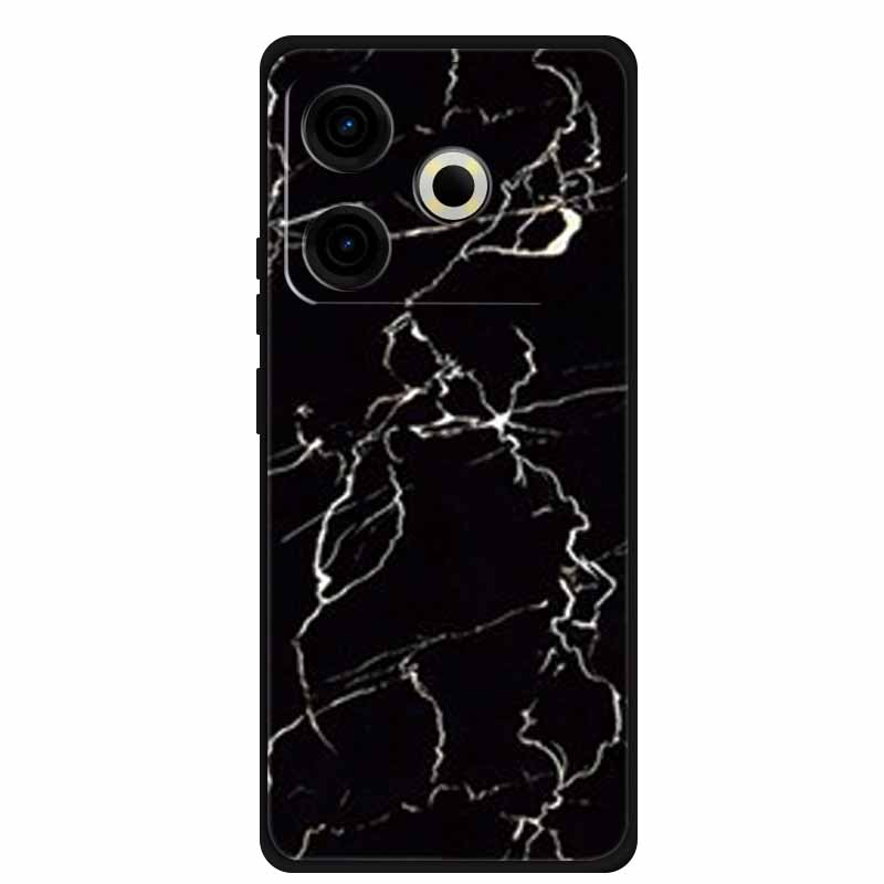 Phone Case For Tecno Pova6 Neo TPU Back Coque for Pova 6 Neo Marble Colour Soft Cover Protective Funda Luxury Silicone Shell
