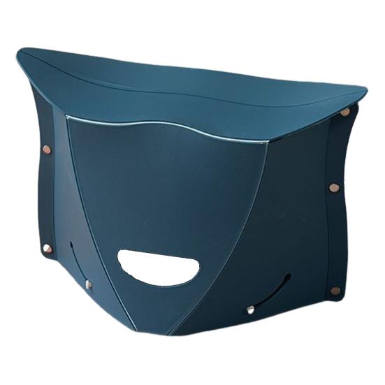 

Уличный табурет, складной дизайн, прочный несущий компактный размер, портативный складной табурет для кемпинга и пешего туризма синий