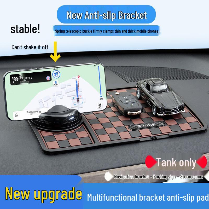 Tank 300/400/500/500 New Energy Vehicle Navigation Bracket & Phone Holder Anti-slip Dashboard Mat