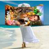 Personalized customized proof beach towel with The Wizard of Oz pattern - soft, absorbent,quick-drying,perfect swimming,camping&bathing