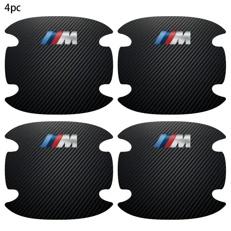 BAAR1 Car Sticker 2026 4pcs Car Door Bowl Scratch Protective Sticker For BMW 13 5 Series F20 F21 F22 E87 E88 E90 E60 G30 E84 F10 F30 M