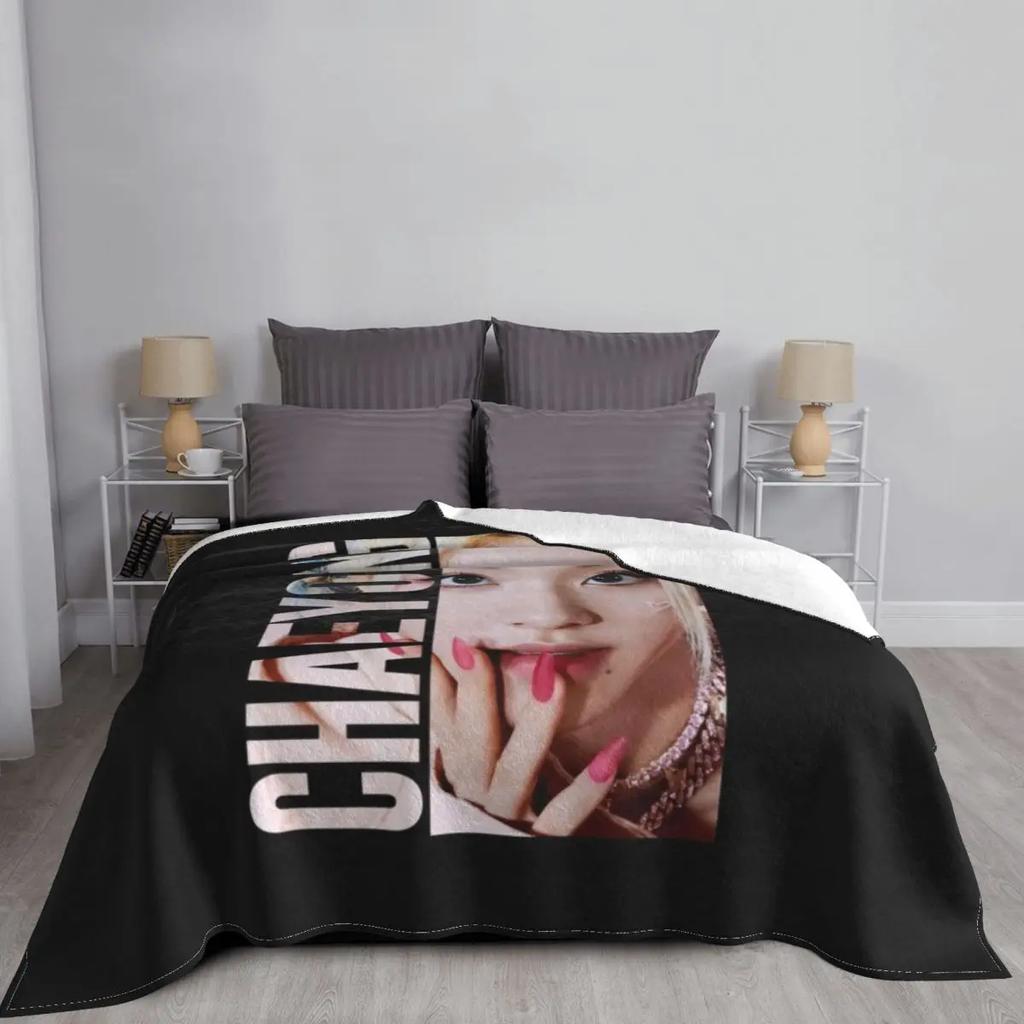 KPOP CHAEYOUNG Throw Blanket Quilt Blanket Blankets for babies For Sofa