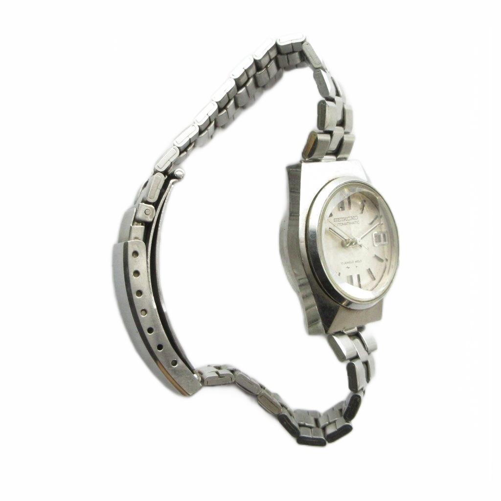SEIKO with Silver 2205-0670 Watch, Hand-Wound, Calendar, Color, GY18/ MQ, Ladies'