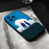 Anime BLUE LOCK Handyhülle Für IPhone 17,16,15,14,13,12,11 Plus,Pro,Max,XR,XS,X,7,8 Plus,Mini Schwarzes Silikon Weich