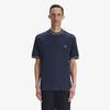 [Sharp] Rib Jersey T-Shirt - Navy Afpm2618679-608