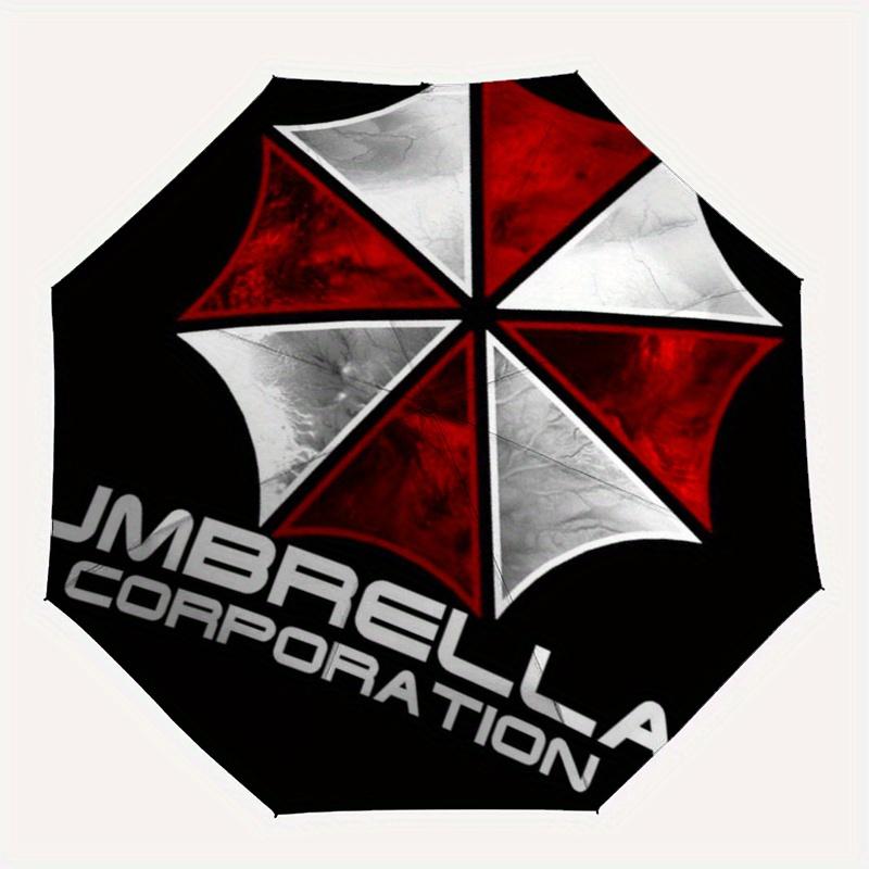 Umbrella Corporation Logo Aufkleber - Offizielles MerchandiseUmbrellaTragbarer 3-fach Kompakter Regenschirm für Damen & Herren Geschenk