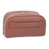 Burberry Logo Zip Leather Clutch Women Clutch Brown 80613641