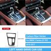 Carbon Fiber Car Accessories Interior Gear Shift Dashboard Window Lift Cover Stickers Trim For BMW F07 5 Series GT 2010-2017