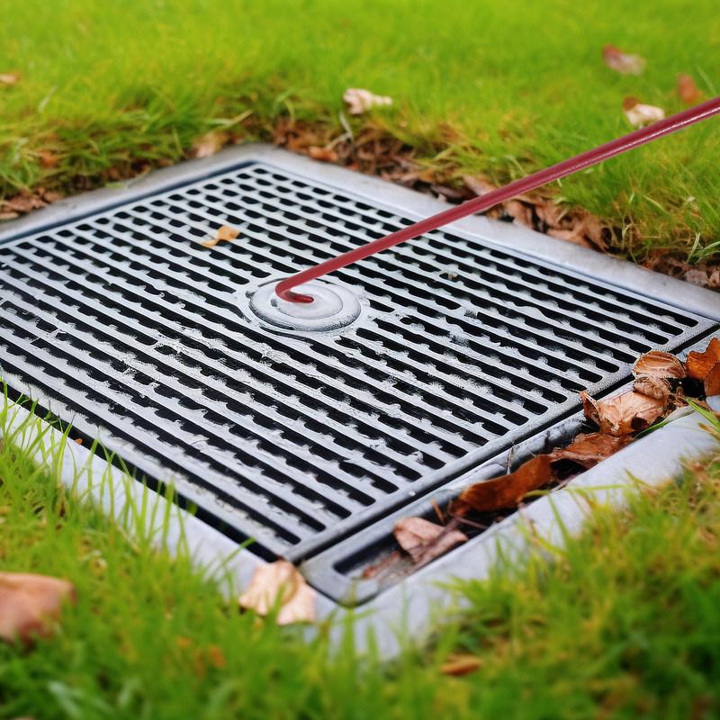 Long Handle Manhole Cover Lifter Heavy Duty Pull Hook Utility Tool for Opening Moving Covers In Construction Maintenance