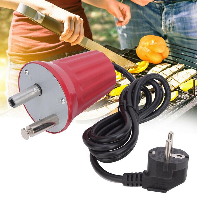 

PDTO Новый ЕС FD801B Электрический барбекю Rotisserie Гриль Ротатор Мотор Открытый барбекю инструмент