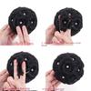Elastic Hair Clips Wig Synthesis Hairpiece Claw Clip Fashion Hair Accessories