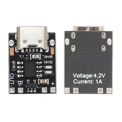 TP4057 1A 3.7V 4.2V Typ C USB Lademodul für Lithiumbatterien mit Überladungsschutz