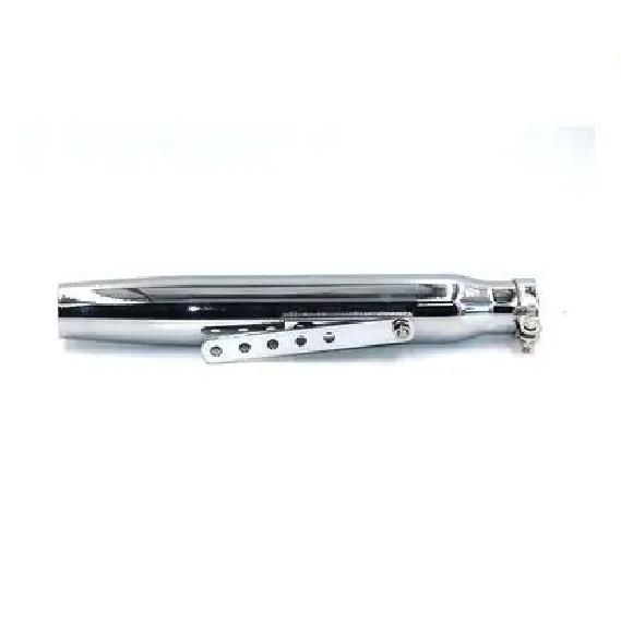 Silenziatore Universale per Scarico Moto Retro Vintage Classico Cromato Escap Moto per cg125 sr400 cb500 vt500 CM300 500 Cafe