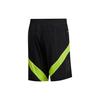Adidas Own The Run Shorts Men Bottoms Black Green FL6956