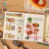 Diary Handwriting Series Vintage Life Building Landscape PET Sticker Creative DIY Journal Material Collage Stationery