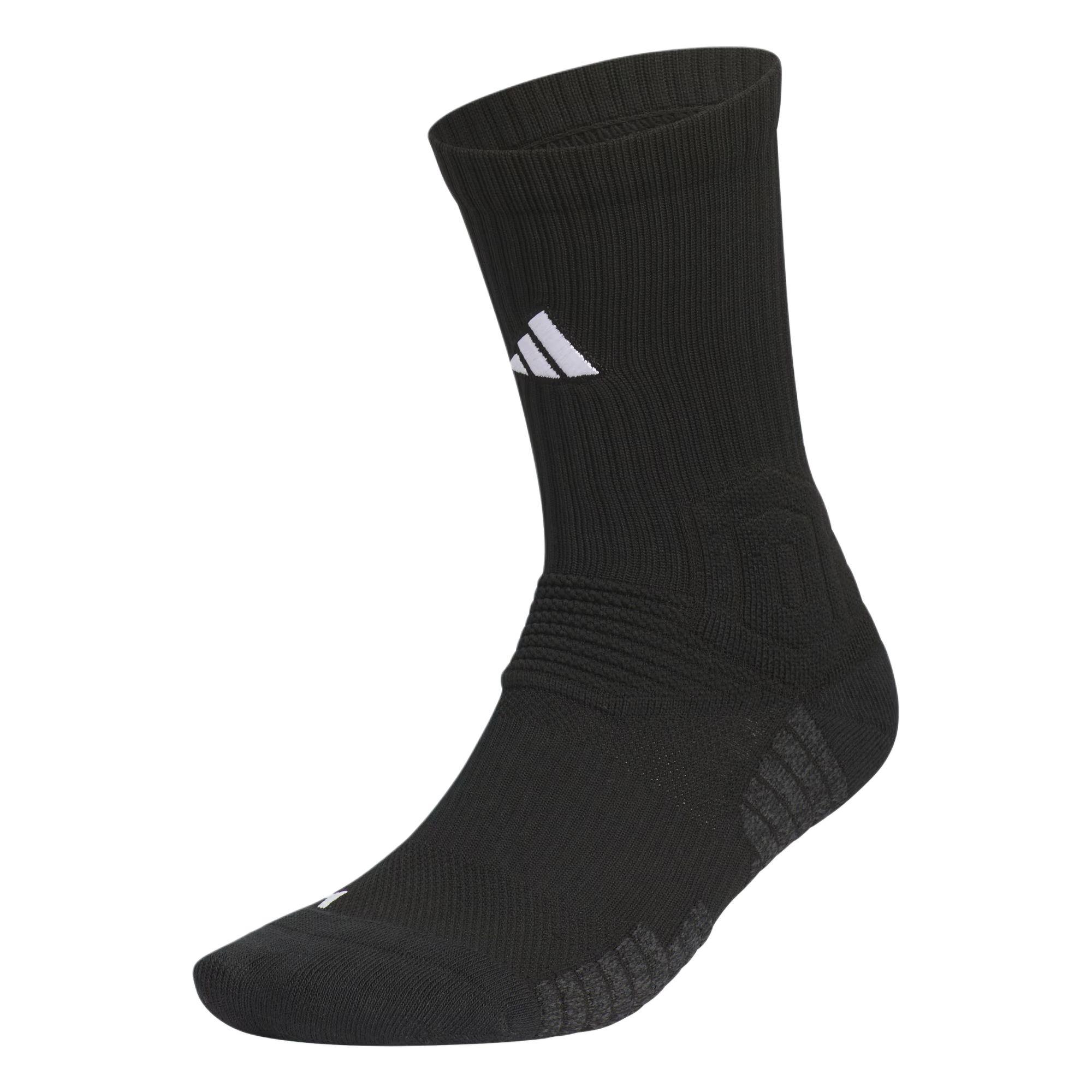 Adidas BASKETBALL CREW SELECT SOCKS Basketball Socks Unisex 1 Pack Black JP0132 S