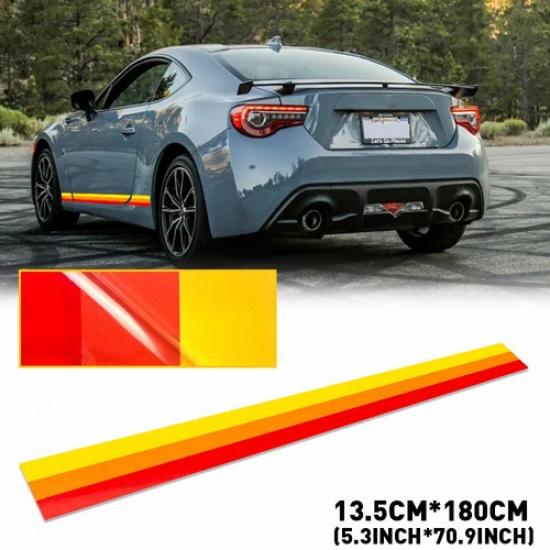 Side Stripes Door Skirt Decal Fender Sticker For Tacoma Toyota 4Runner Tundra