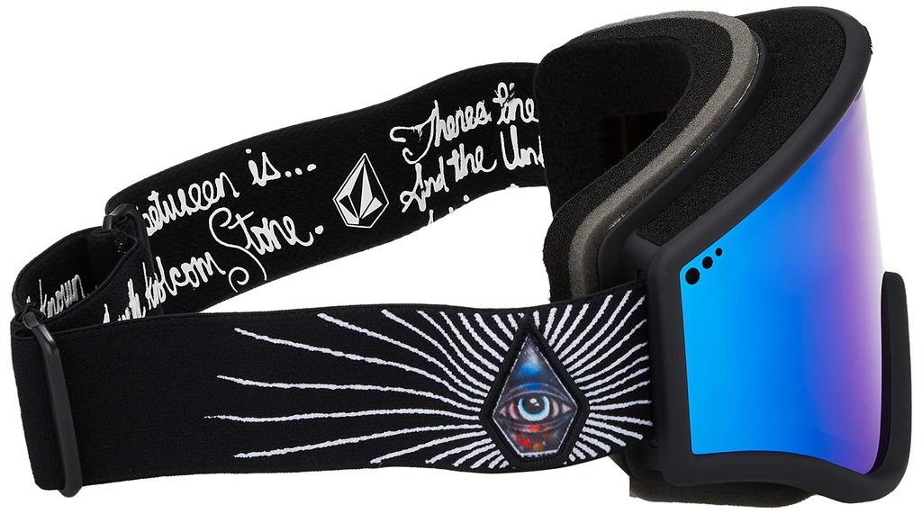 Volcom Jamie Lynn Snow Goggles UV Blue EA for Skiing and Snowboarding (Anti-Fog, Scratch-Resistant, Protection) / AF_YAE /