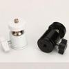 Swivels Ballhead with 1/4 Screw Camera Hot Shoe Mount for Cameras Camcorders Smartphones LED Video Light Accessories