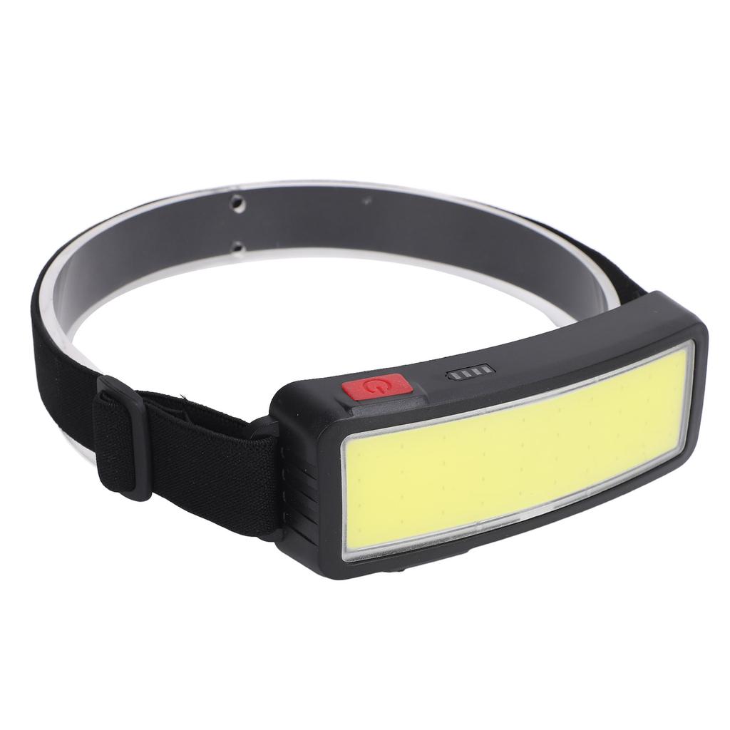 COB Headlamp Wearable Work Lamp USB Rechargeable Large Area Floodlight for Outdoor Camping Night Fishing