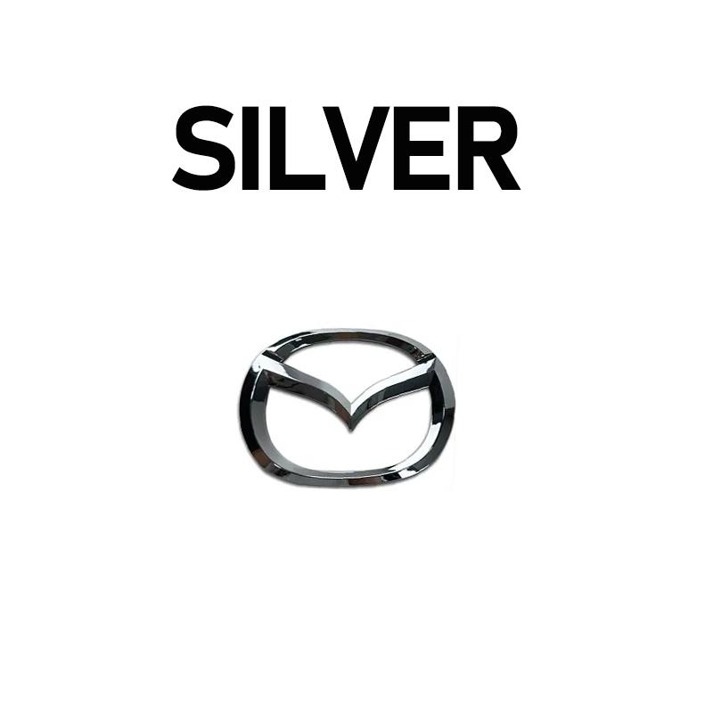 Plastic Emblem for Mazda 3 5 6 CX-4 CX5 CX7 CX8 CX9 RX7 Car Front Trunk Steering Wheel Badge Replaced Sticker Rear Decoration JXRXS