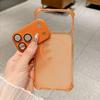 Four Corners Anti-drop Suitable for iPhone18promax Mobile Phone Case Lens Removable Apple 13 Color Transparent TPU Soft Case