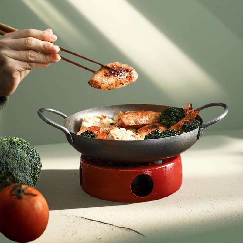 ZISIZ Commercial Dry Hot Pot Dish