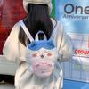 Chiikawa Plush Bunny Girl Backpack With Breathable Fabric For Elementary School Students