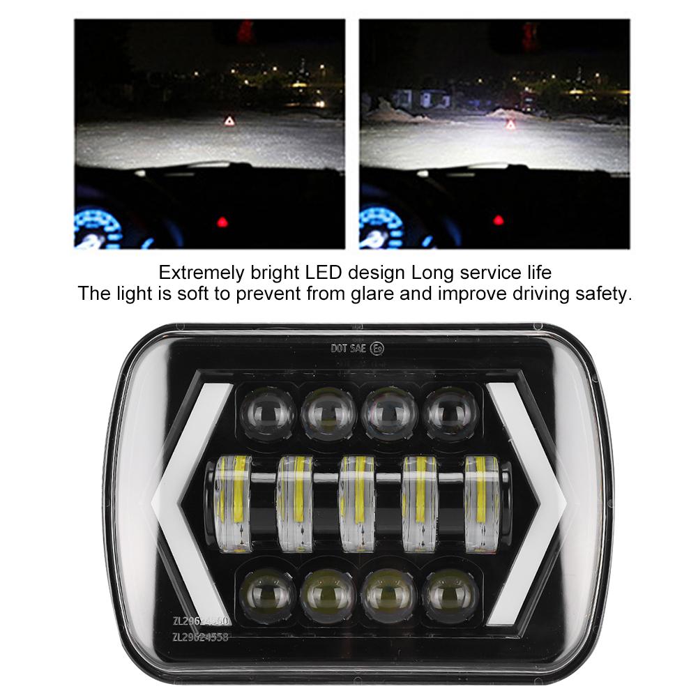 210W 6000K 21000LM H4 LED Headlight IP67 Headlamp Fit for Jeep Cherokee XJ 1224V