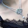 Elegant Natural Pearl Necklace for Women - Versatile Collarbone Chain with Noble Temperament
