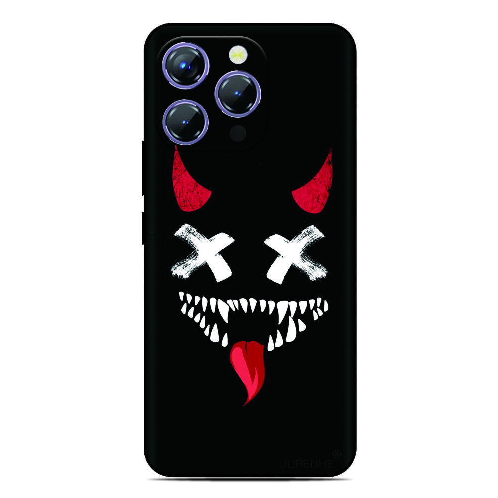 Devil Picture Phone Case For Xiaomi Poco C85 C85x C40 M7 C71 Redmi 15C A7 A5 4G 11A 13C 12C Note 15 11 12 Pro 5G Back Cover