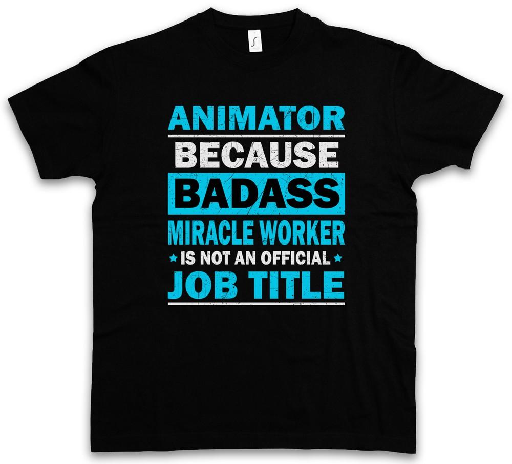 

ANIMATOR T-SHIRT Beruf Miracle Badass Profession Fun Animateur Urlaub Holiday L