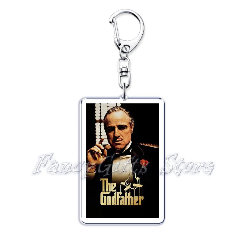 Klassische Film Schlüsselanhänger für Zubehör Tasche Pulp Fiction The Fast Furious Filme Anhänger Schlüsselketten Schlüsselringe Schmuck Fans Geschenke