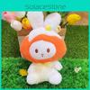 Plush Rabbit Longeared Toy Cute Cartoon Doll Girls Kids Companion Gift Birthday