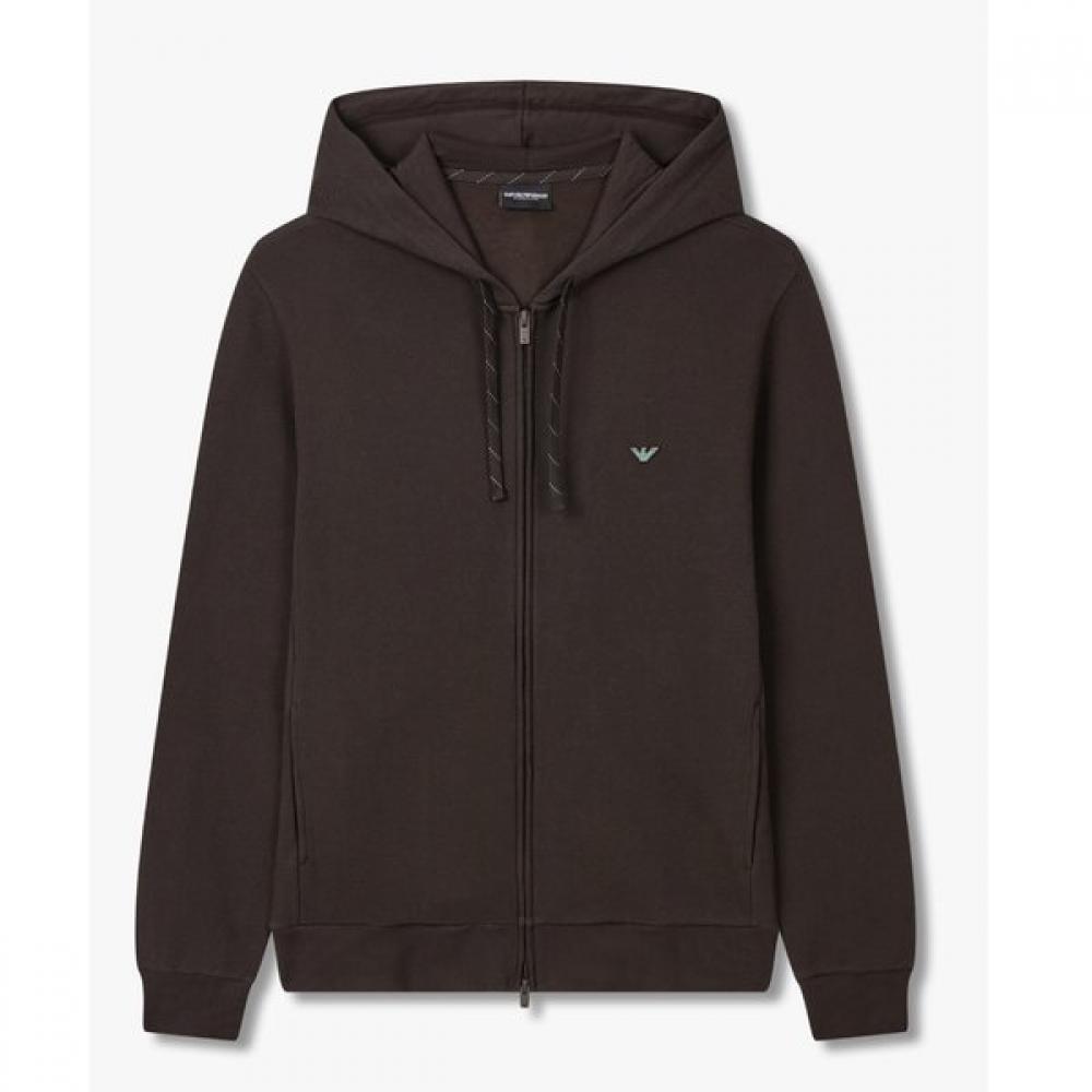Emporio Armani Men S Full Zip Hooded SweatShirt  0815338001 S