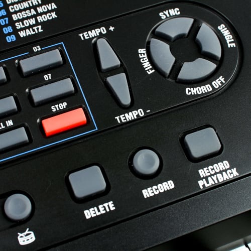 RockJam 49-Key Electronic Keyboard (RJ549) [Includes Power Adapter, Music Stand, and Online Practice App]