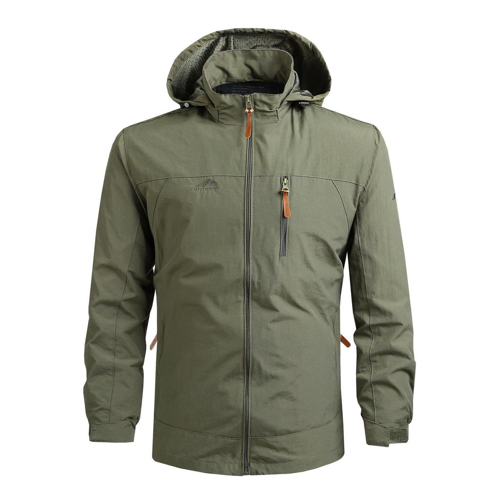 Spring Autumn Casual Jackets for Men Mountaineering Jackets Windproof Outdoor Sports for Men Coats
