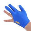 Cue Gloves Non Slip Three Finger Billiard Gloves Left Hand Gloves Letter Snooker Billiard Gloves