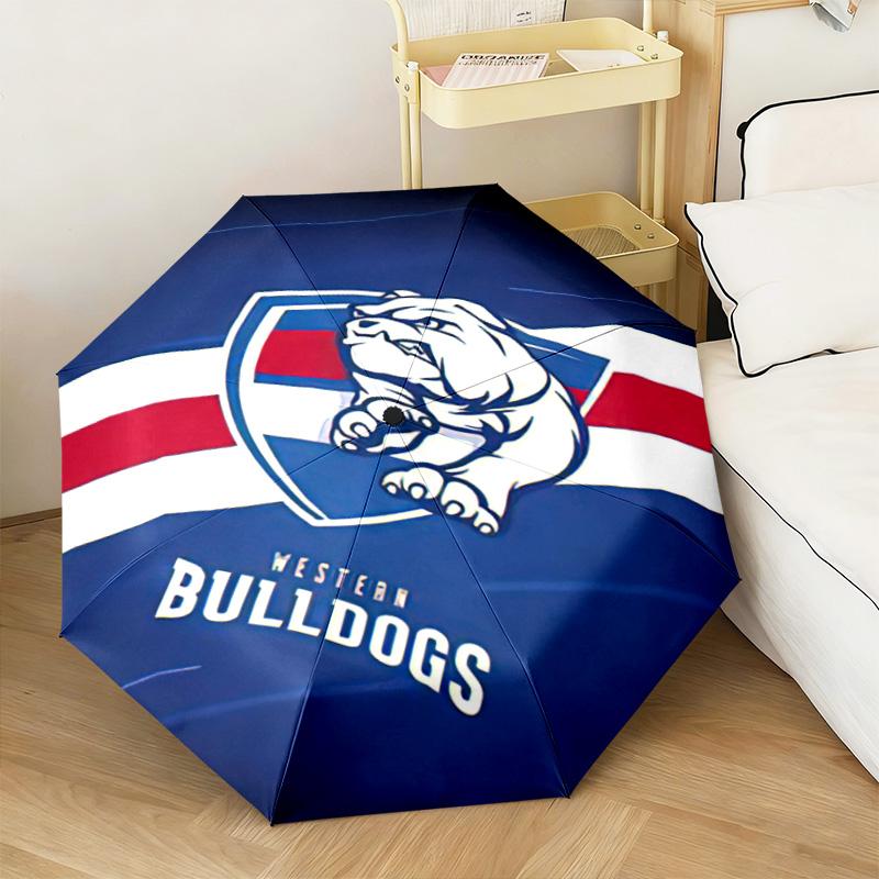 1PC Parramatta Eels Logo Automatic Umbrella - Suitable Travel Outdoor Portable Umbrella Birthday Gift Daily Essentials