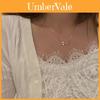 New Fashion Carnelian Tulip Necklace Elegant And Stylish Alloy Pendant Perfect Birthday Gift For Women