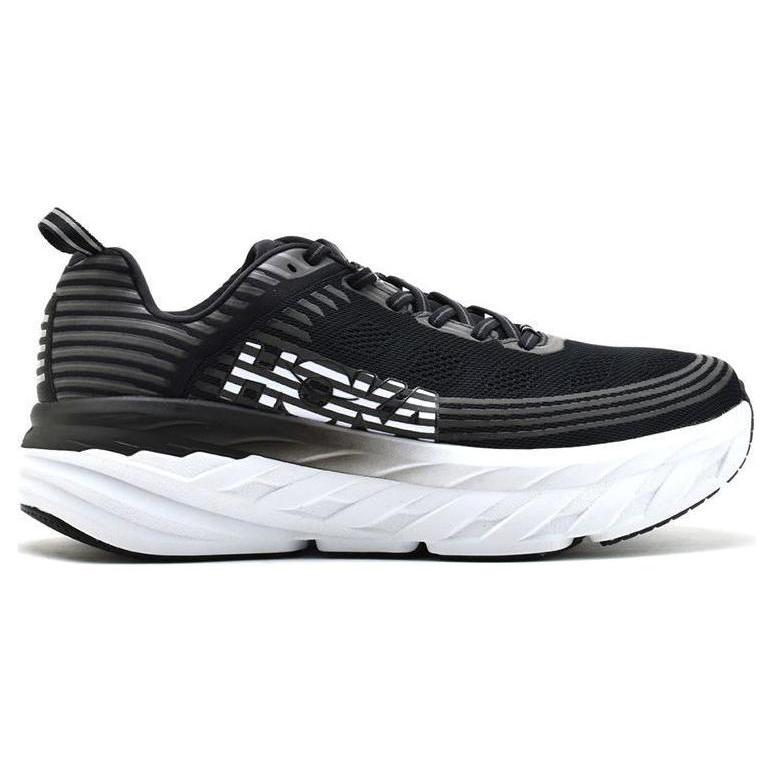 HOKA ONE ONE Bondi 6 Black White 1019269-BLK