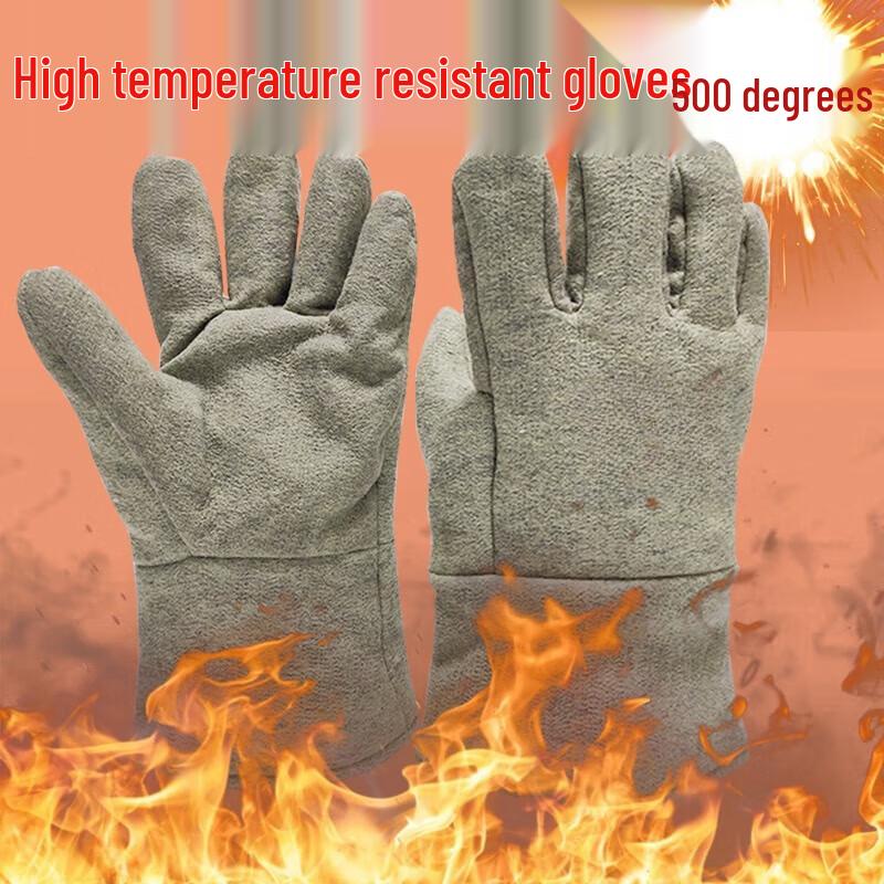 Zhizhou 500°C Industrial Heat Resistant Gloves