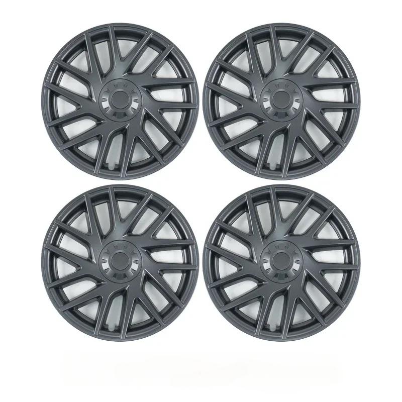 4PCS For TESLA Model 3 Highland 2024 Vehicle Full Coverage Wheel Cover Cap 18 Inches Hubcaps Automobile Replacement Accessories